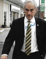 Ron Paul autographed 8x10 photo 2012 Republican Candidate PROOF RARE COA LOOK picture
