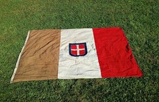 Antique WW1 / WW2 Kingdom Of Italy Flag 5x8' picture