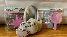 Pusheen Box Lot Earmuffs, Greeting Cards, Latte Stencils, Felt Garland picture