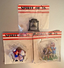 Vtg Spirit of 76' Patriot Band, Lovers, & Liberty Bell ~Miniatures HP Hong Kong picture