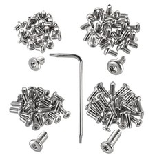 100pcs M2.5 Folding Knife Handle Pocket Clip Screws 4 Sizes 304 Stainless Steel picture