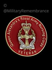 Queen Alexandra's Royal Army Nursing Corps Veteran Colours Lapel Pin (VET10) picture