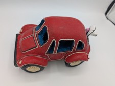 Vintage RARE 60s Mexican Folk Art Artist Candelario Medrano JJRM POTTERY VW BUG picture