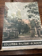 1938 Columbia Military Academy TN Announcements for Session Catalog Prospectus picture