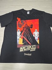 Disneyland 2025 Star Wars May the 4th Be With You T-Shirt Adult 3XL Star Wars picture