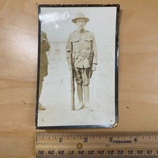 1910s Photograph of Young WWI Soldier in Full Uniform Paul B Granway (sp?) picture
