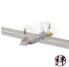 Tomytec TOMIX N Gauge Railroad Crossing Kit Type Diorama Supplies 3281 picture
