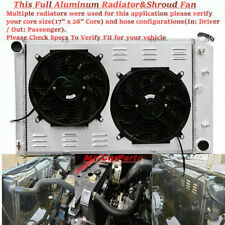 4 Row Aluminum Radiator&Shroud Fan For 1976,77,78,1979 Cadillac Seville 5.7L V8 picture