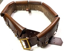 PRE-WWI BRITISH P1882 MARTINI-HENRY RIFLE AMMO BANDOLIER-RUSETTE picture