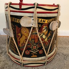 Vintage Coldstream Guards British Military Drum picture
