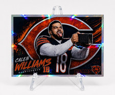 Caleb Williams Chicago Bears Custom Card Holographic CTSZZ Customs picture