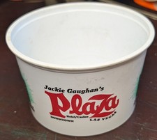 Vintage Jackie Gaughan's Plaza Las Vegas Hotel/Casino Plastic Token Cup Bucket picture