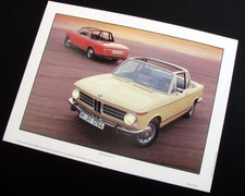 BMW 2002 Baur convertible poster picture