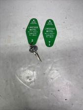 Vintage Antique Pair (2) Lakeside Hotel Charlotte NC picture