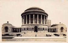 J76/ Chicago Illinois RPPC Postcard c1930s Elks Memorial  331 picture