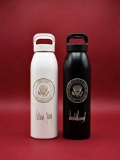 Rare Authentic President Donald J. Trump Seal Signature VIP White House Bottles picture