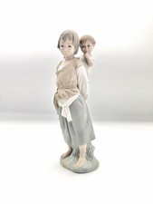 Lladro Brothers & Sisters #4800 - Matte Gypsy w/ Brother, 1972 picture