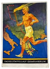 1936 Berlin Germany Olympics Torch Relay Path of the Olympic Flame, WWII picture