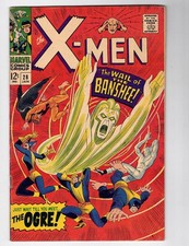 X-MEN #28 5.0 1ST BANSHEE 1967 OFF-WHITE/WHITE PAGES picture