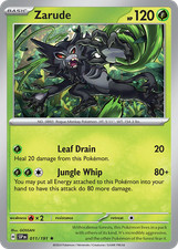 ZARUDE R REVERSE HOLO 011/191 SURGING SPARKS POKEMON NM/M picture