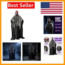 Life-Sized 6ft Inflatable Skeleton Ghost - Sound and Movement for Haunting Fun picture