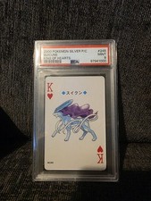 Suicune PSA 9 Pokemon King of Hearts 2000 Silver Lugia Poker Playing Cards #245 picture