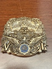 DEA St Thomas Resident Office Serialized Pirate Challenge Coin #48/50 Rare picture