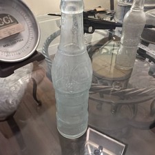 VINTAGE EYE-SE BEVERAGES SODA BOTTLE 9 OZ CLEAR GREEN GLASS Chattanooga picture