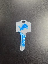 NFL DETROIT LIONS KWIKSET KW1/KW10 KEYBLANK - READ DETAILS BELOW picture
