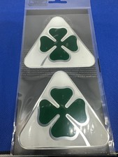 2 Clover emblem ALFA ROMEO quadrifoglio verde, brera, Stelvio‚giulia officiel picture