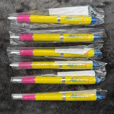 Drug Rep AMBIEN CR Collectible Heavy Metal Pharmaceutical Pen RARE Lot of 6 picture