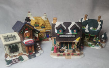 Victorian Village Collectibles Lot of 4 Miniture 5