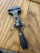 1880's Diamond Wrench Co. Portland Steel Forged Small adjustable buggy wrench picture