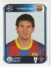 Lionel Messi #224 • 2010-11 Panini UEFA Champions League Stickers • FC Barcelona picture