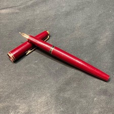 14K《Montblanc》Fountain Pen Nib 14K 585 Bordeaux Color picture