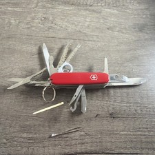 Vintage Officier Suisse Rostfrei Victorinox Swiss Army Knife 15 Tool picture