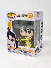 Monica Rial Soul Eater Tsubaki #779 Signed VAULTED Funko Pop JSA Certified picture