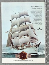 1976 Rolex GMT Master w/ Jubilee Bracelet Original Nautical Vintage Ad picture