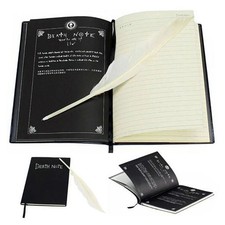 Death Note Cosplay Notebook & Feather Pen Book Japan Anime Writing notebook picture