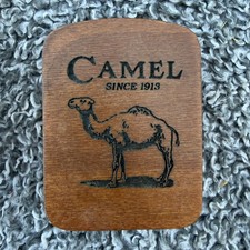 Classic Antique Camel Zippo Lighter- NEW IN CAMEL WOODEN BOX picture