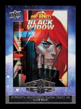 Infinity Countdown Black Widow #1 CC31 Marvel Infinity Wars Trading Card TC picture
