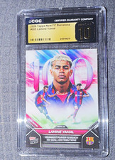 Topps Now FC Barcelona 2026 #005 Lamine Yamal CGC Pristine 10 Graded picture