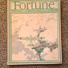 Fortune Magazine August 1931 Vintage Issue Volume IV Number 2 (Vol. IV No. 2) picture