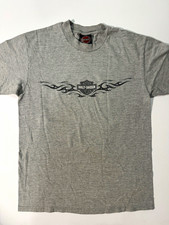 Vintage 1999 Harley Davidson Schoch Pocono Mountain High T Shirt Gray Medium USA picture