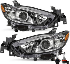 Halogen Model Projector Headlight Assembly Fit for 2014-2017 Mazda 6 picture