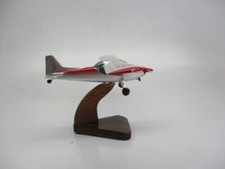Luscombe T8F Mono Airplane Desktop Mahogany Kiln Dried Wood Model Regular New picture