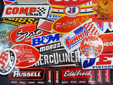 25 Junk Drawer Grab Bag Racing Stickers Race Decals Vinyl Original Auto Car picture
