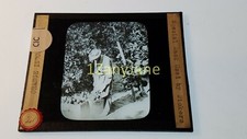 CIC HISTORIC Magic Lantern GLASS Slide SPECIAL SACK USED BY ORANGE PICKERS picture