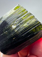 101 Carat Ultra Rare  Green Tourmaline Crystal From Skardu @PAK picture