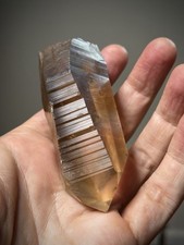 Lemurian Quartz Crystal Natural Smoky Quartz Phantom Quartz Brazil Lemurian picture